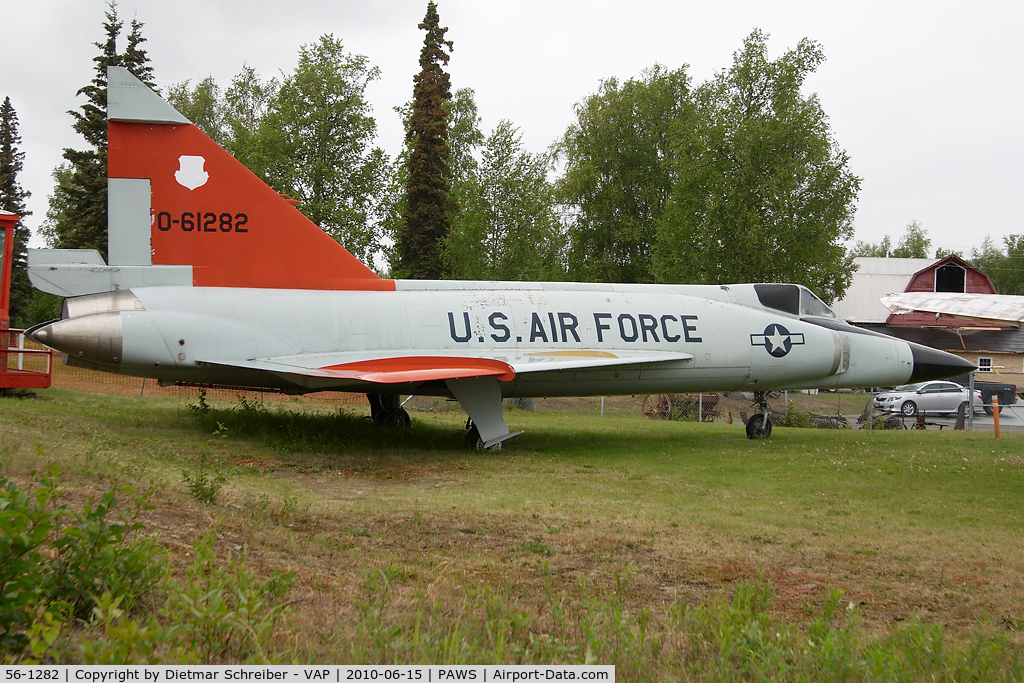 56-1282, 1956 Convair F-102A Delta Dagger C/N 8-10-499, USAF Delta Dagger