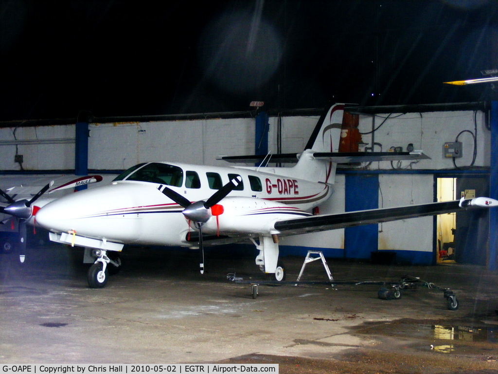 G-OAPE, 1983 Cessna T303 Crusader C/N T303-00245, CI Travel (Holdings) Ltd