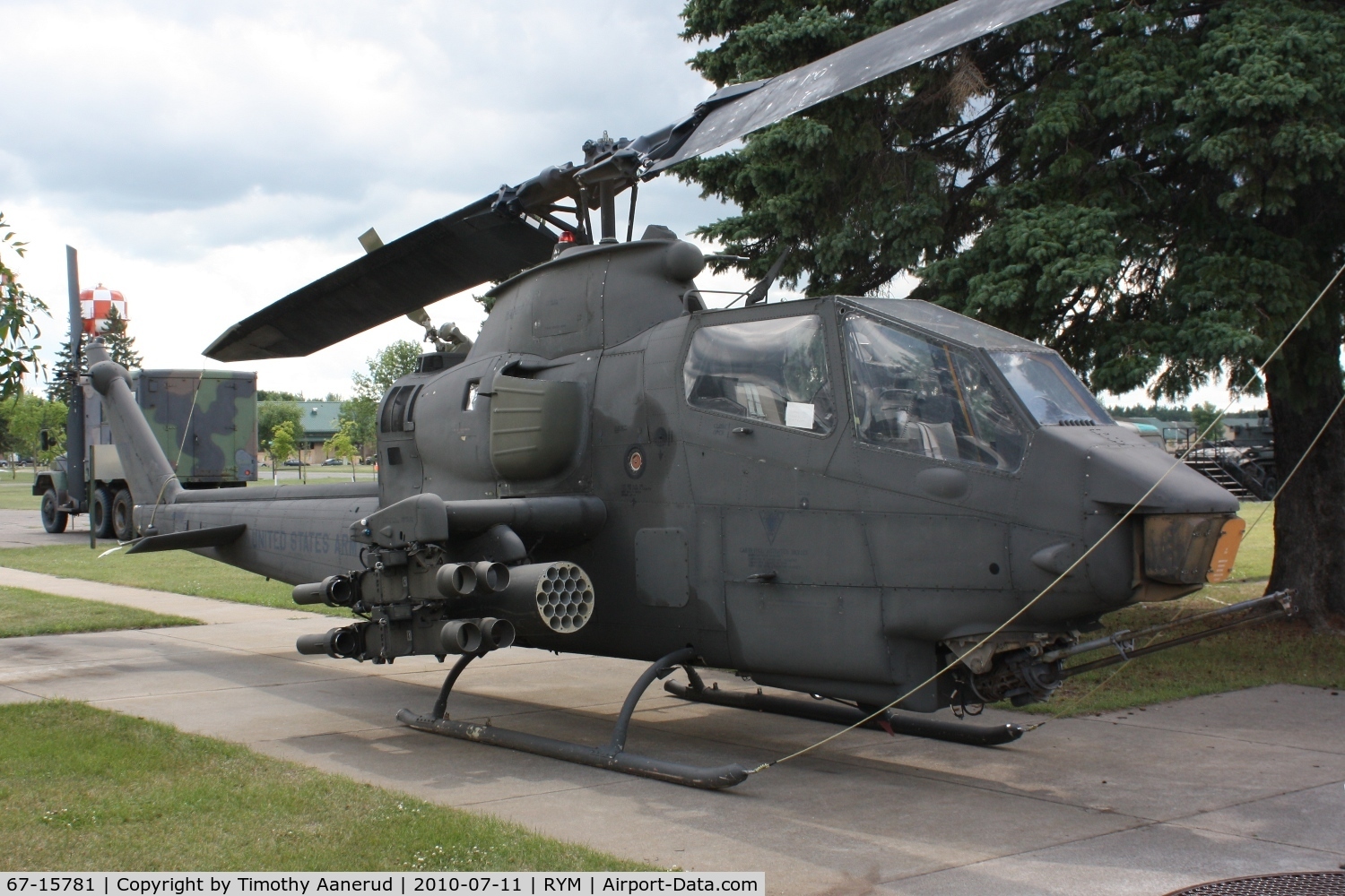 67-15781, 1967 Bell AH-1G Cobra C/N 20445, Bell JAH-1F Cobra, original built as AH-1G-BF Cobra
