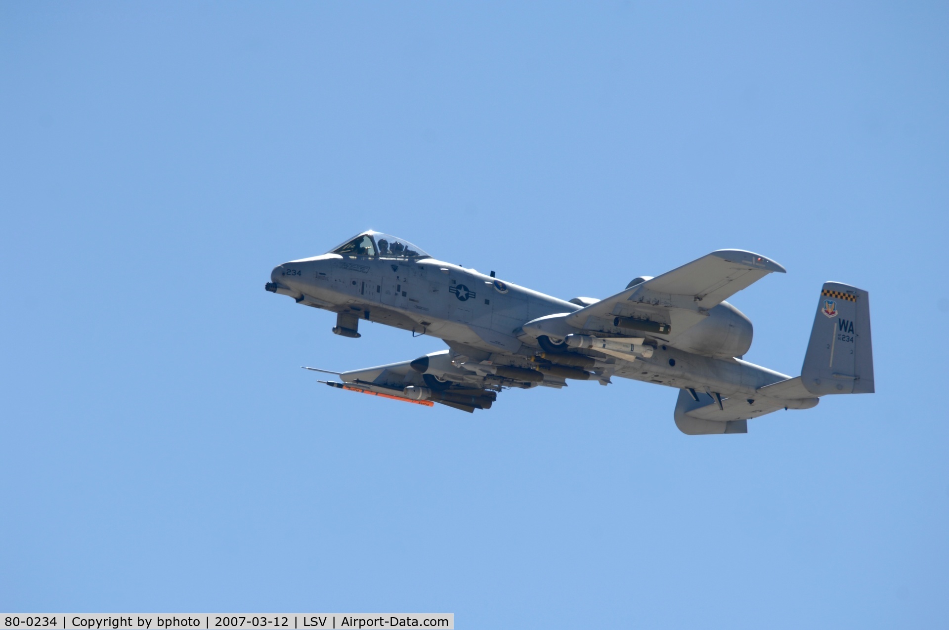 80-0234, 1980 Fairchild Republic A-10A Thunderbolt II C/N A10-0584, A-10 Thunderbolt 2