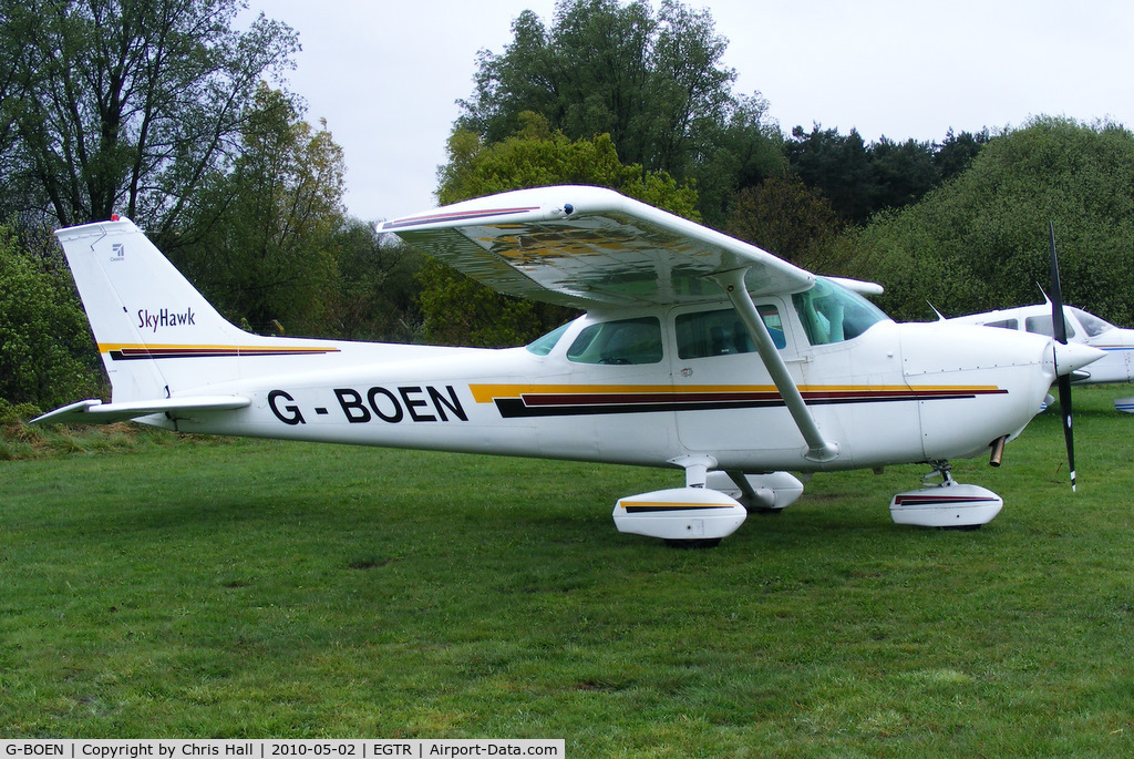 G-BOEN, 1973 Cessna 172M Skyhawk C/N 172-61325, privately owned