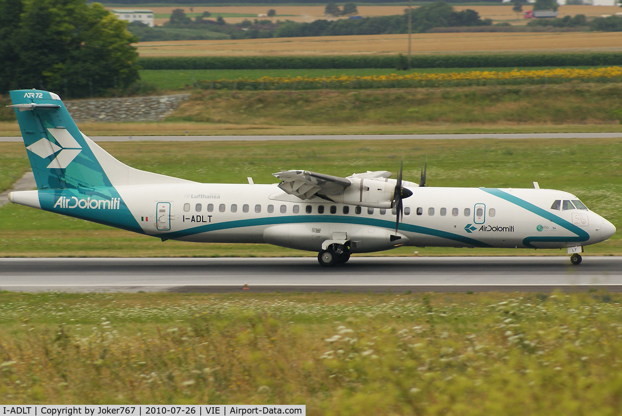 I-ADLT, 2000 ATR 72-212A C/N 638, Air Dolomiti