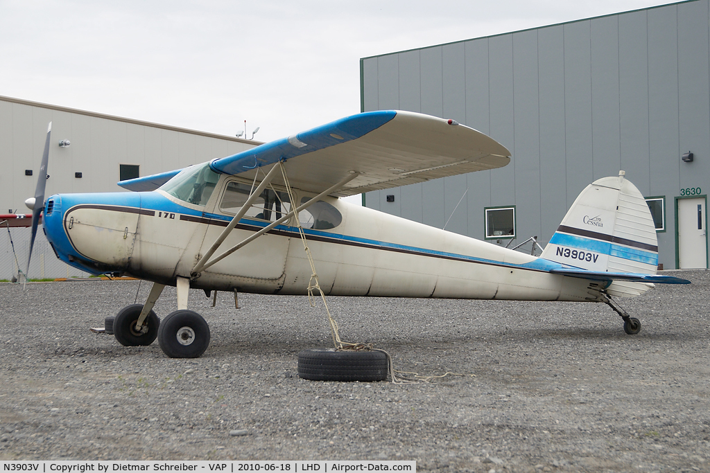 N3903V, 1948 Cessna 170 C/N 18213, Cessna 170