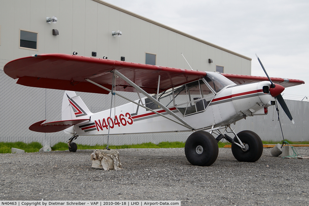 N40463, 1975 Piper PA-18-150 Super Cub C/N 18-7509120, Piper 18