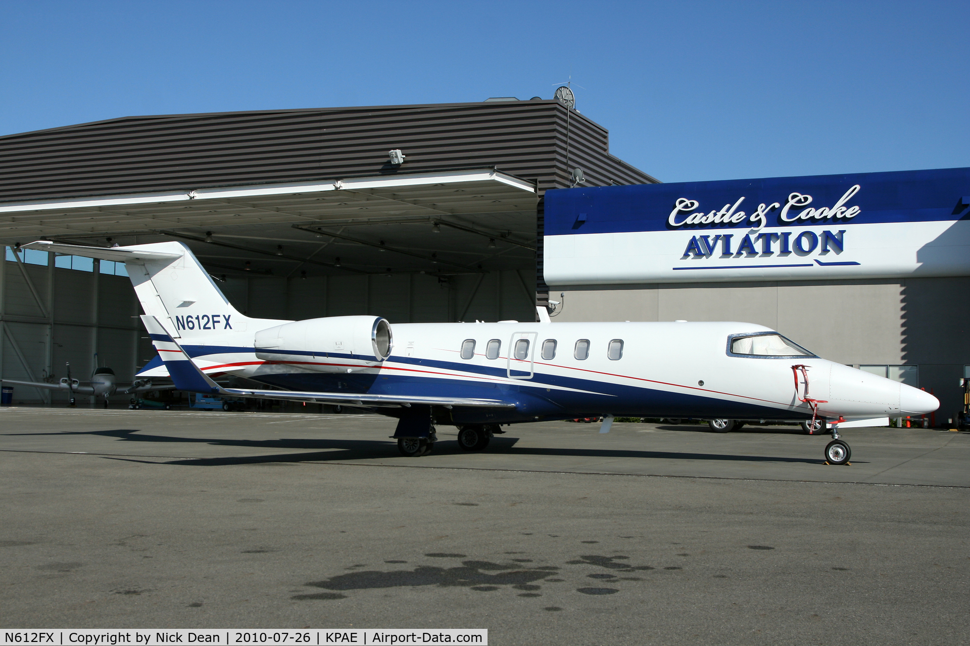 N612FX, 2005 Learjet 45 C/N 2039, KPAE