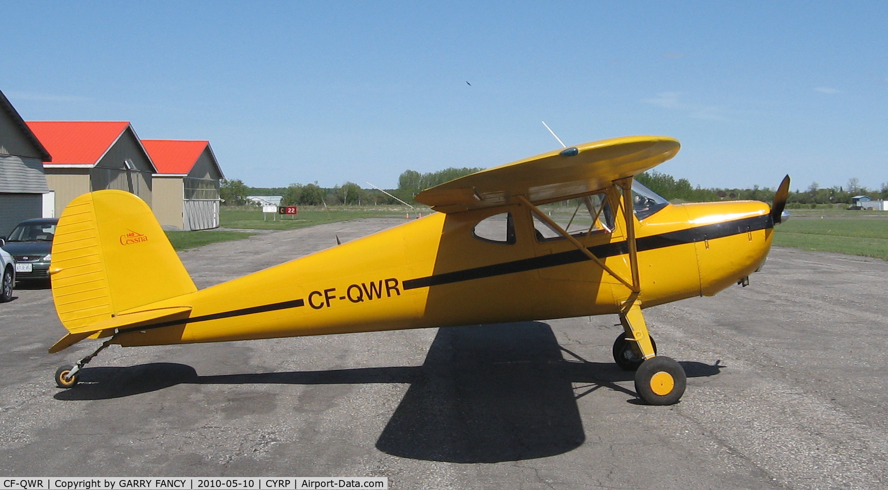 CF-QWR, 1947 Cessna 140 C/N 12457, 1947 C-140 complete rebuild cost $50,000