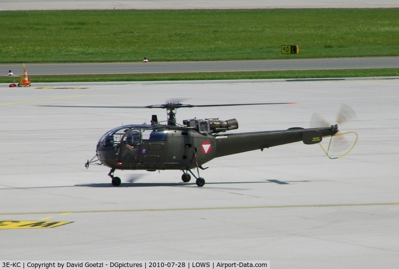 3E-KC, Aérospatiale SA-316B Alouette III C/N 1387, Alouette 3 of the Austrian Army.