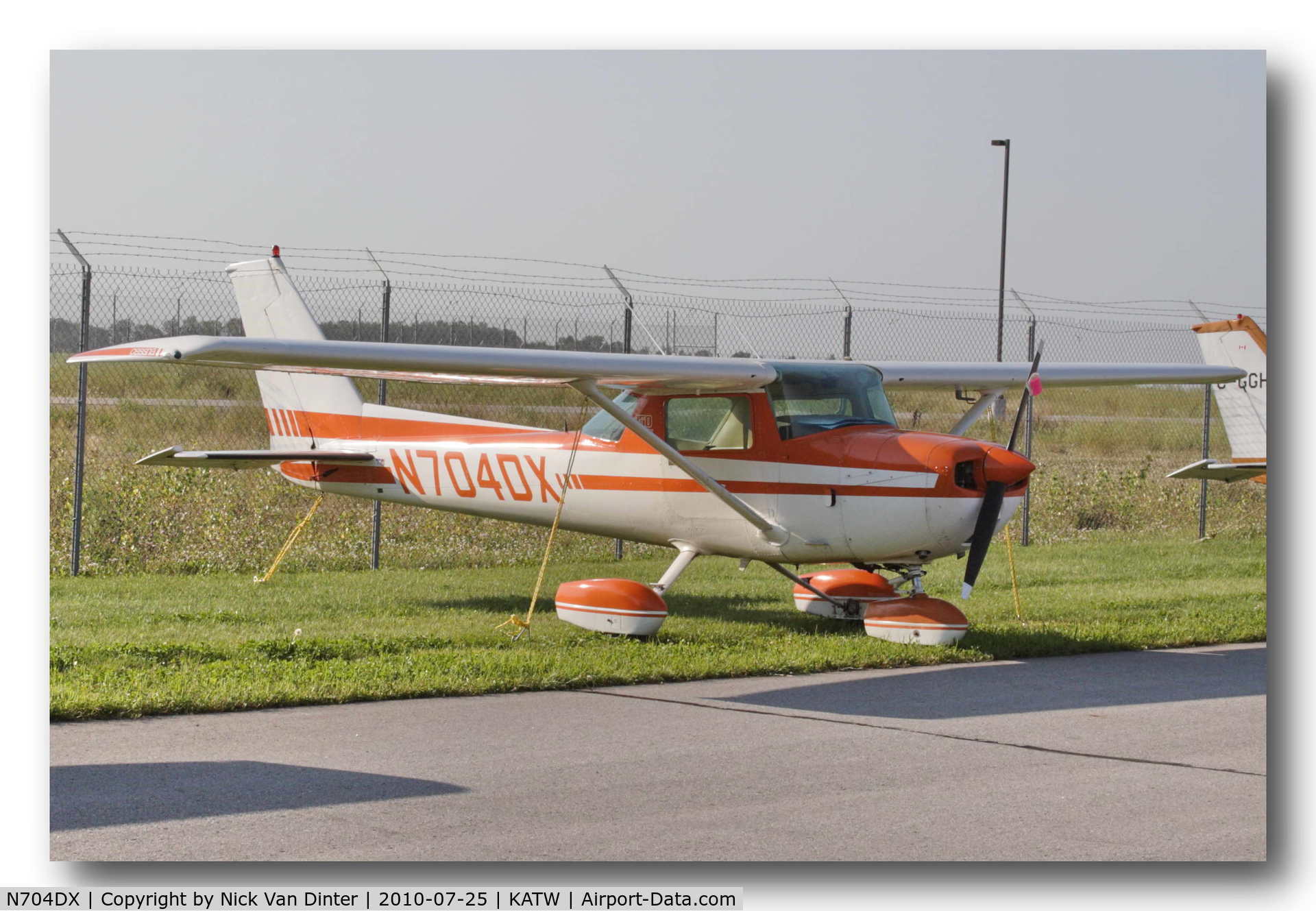 N704DX, 1976 Cessna 150M C/N 15078539, Sure KATW is nice ... I still want to go to Oshkosh!