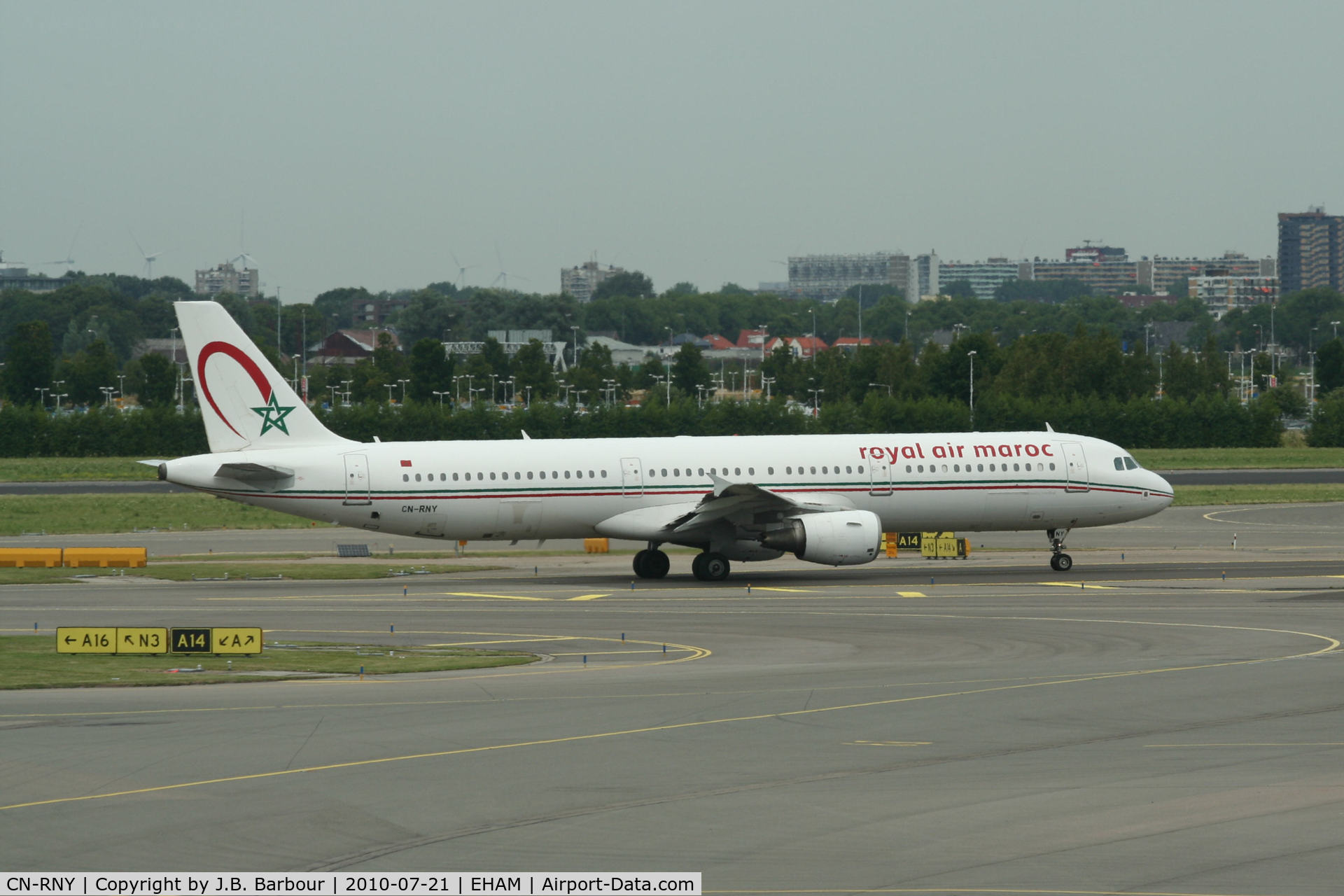 CN-RNY, 2003 Airbus A321-211 C/N 2076, N/A