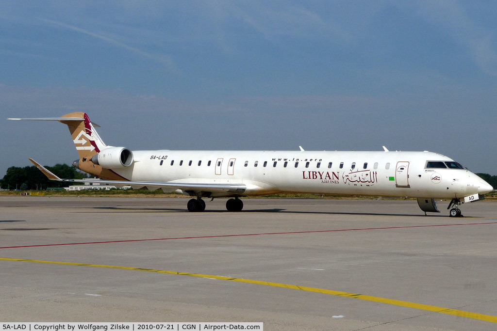 5A-LAD, 2008 Bombardier CRJ-900ER (CL-600-2D24) C/N 15214, visitor