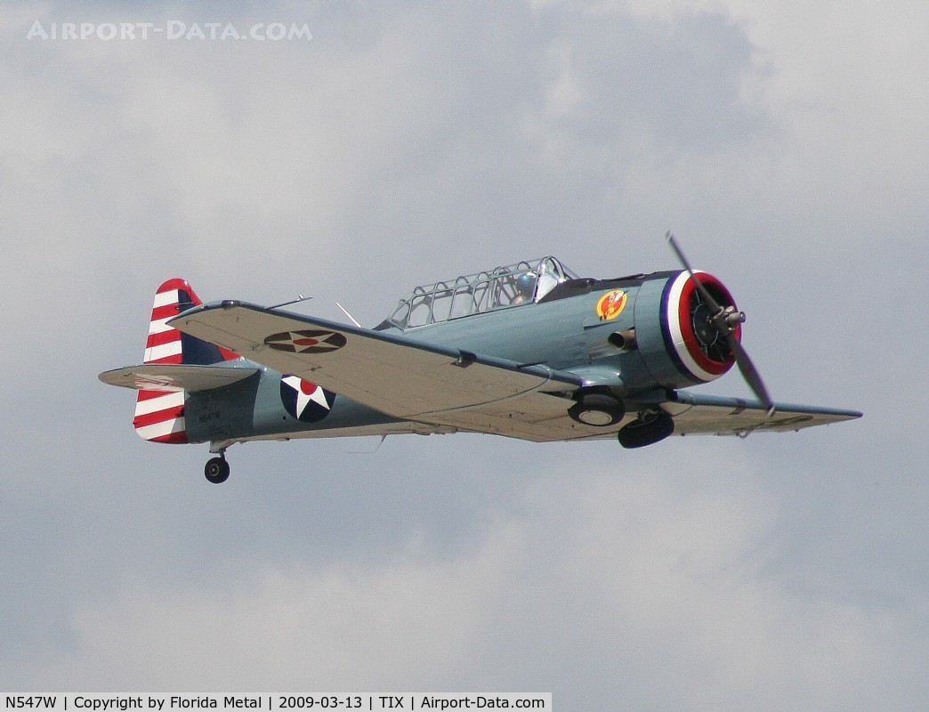 N547W, 1942 North American AT-6A Texan C/N 05437, AT-6A