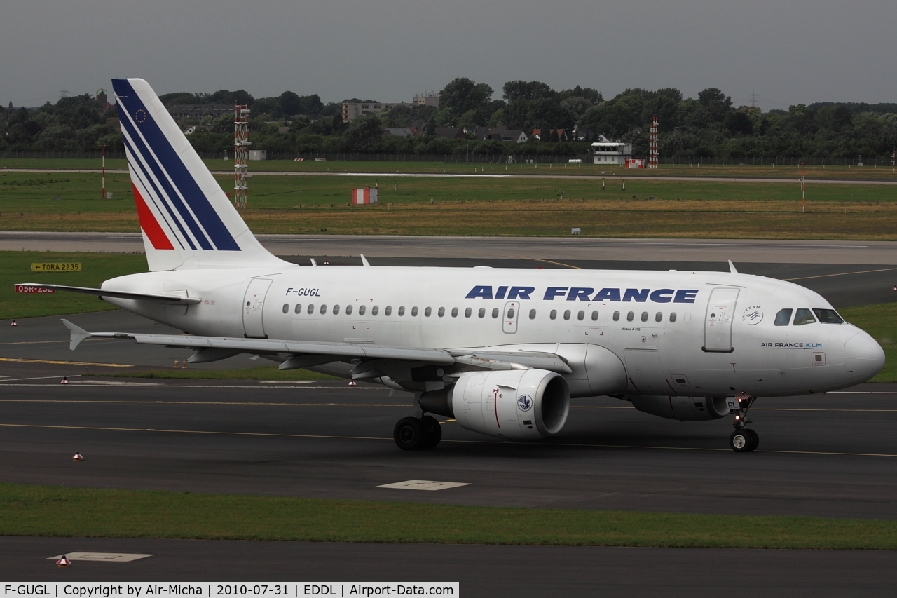 F-GUGL, 2006 Airbus A318-111 C/N 2686, Air France, Airbus A318-111, CN: 2686