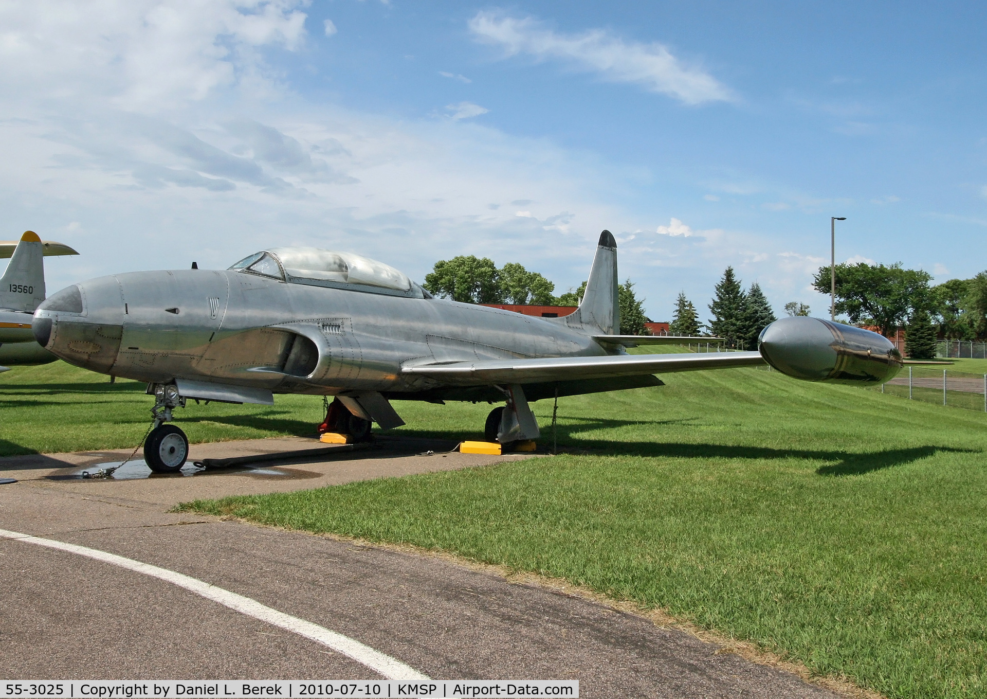 55-3025, 1955 Lockheed T-33A-5-LO Shooting Star C/N 580-9522, Also known as the 