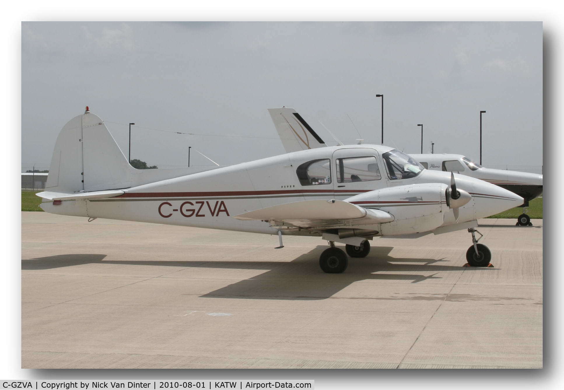 C-GZVA, 1956 Piper PA-23-250 Aztec C/N 23-466, Sure KATW is nice ... I still want to go to Oshkosh!