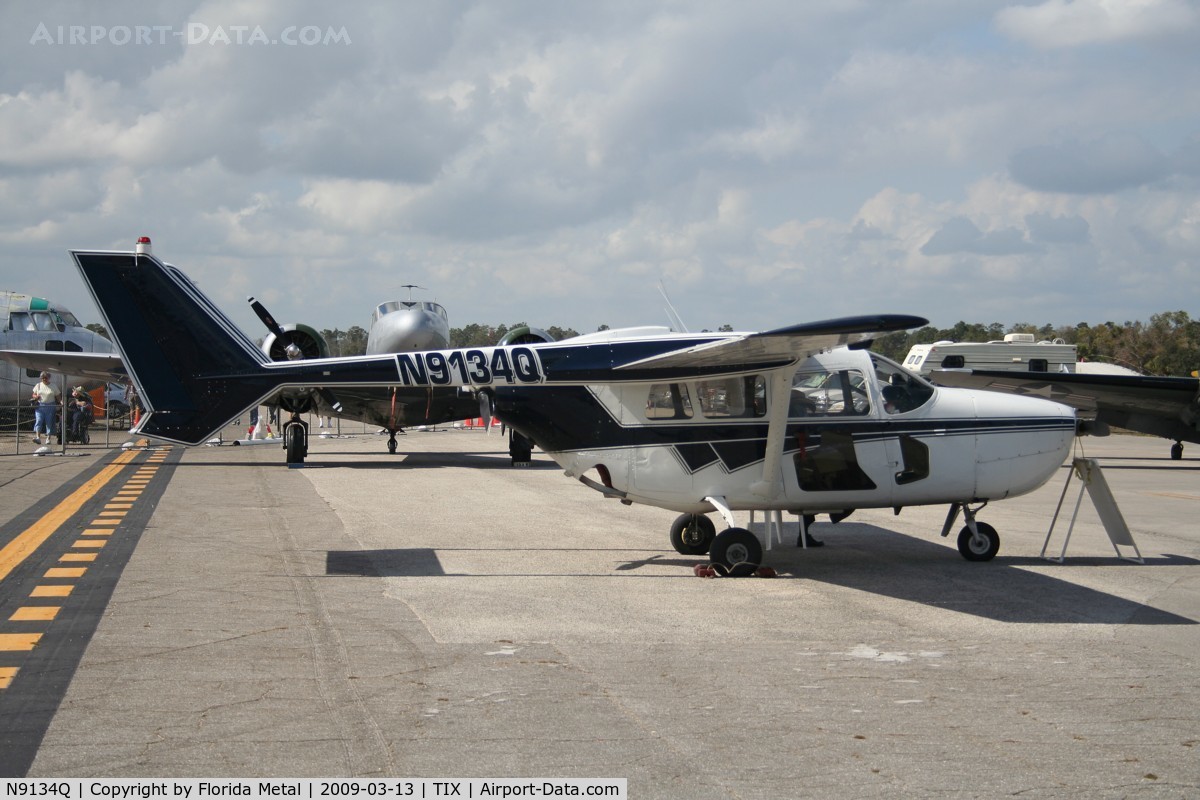 N9134Q, 1968 Cessna O-2A Super Skymaster C/N 337M-0185, Cessna 0-2A