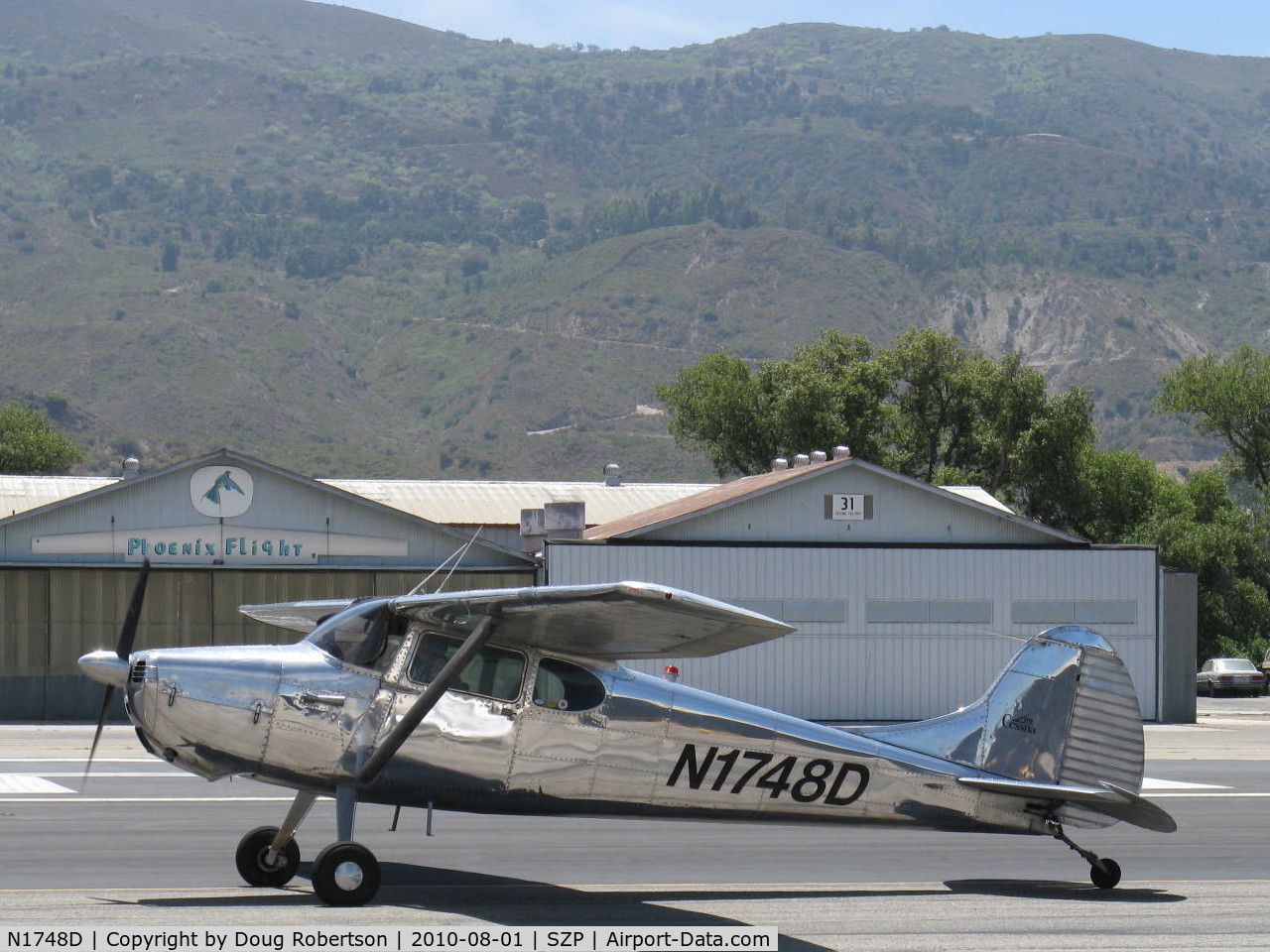 N1748D, 1951 Cessna 170A C/N 20191, 1951 Cessna 170A, Continental C145 145 Hp, holding short Rwy 22