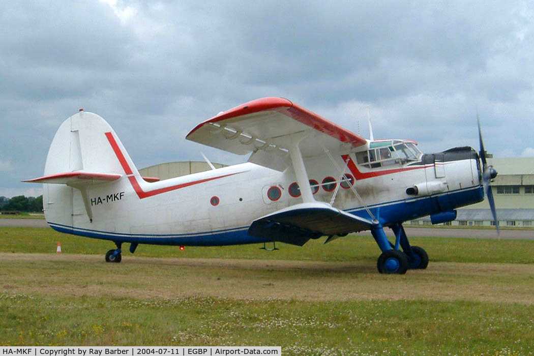HA-MKF, 1985 Antonov An-2TP C/N 1G233-43, Antonov An-2TP [1G233-43] Kemble~G 11/07/2004.
