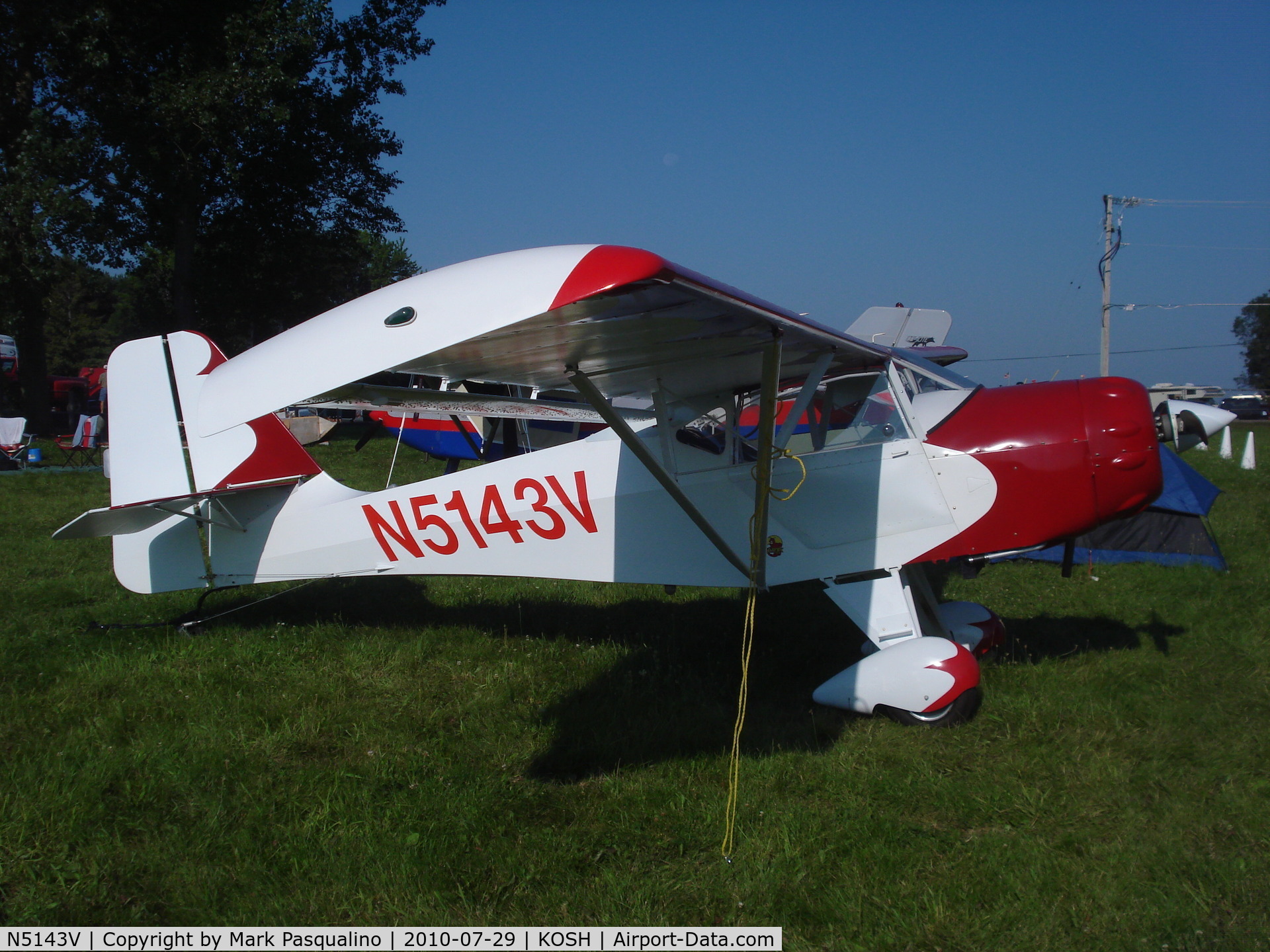 N5143V, 2003 Skystar Kitfox C/N 1873, Kitfox