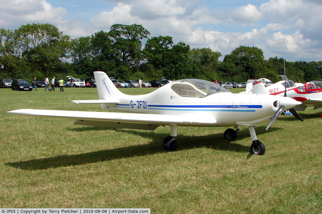 G-JFDI, 2007 Aerospool WT-9 Dynamic C/N DY192/2007, 2007 Yeoman Light Aircraft Company Ltd DYNAMIC WT9 UK, c/n: DY192 at 2010 Stoke Golding Stakeout