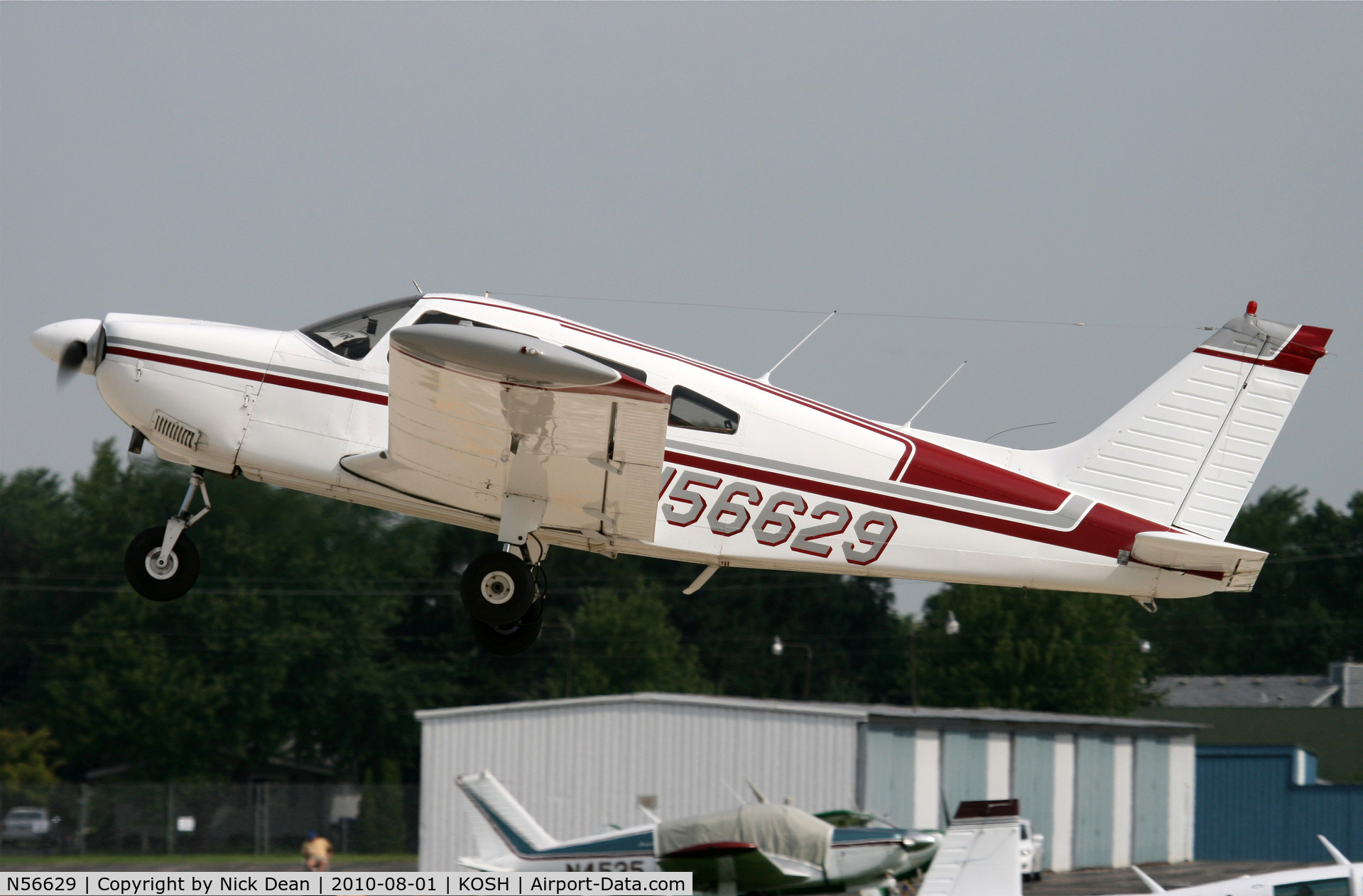 N56629, 1973 Piper PA-28-235 Cherokee Pathfinder C/N 28-7410017, KOSH