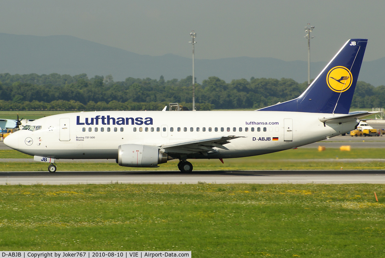 D-ABJB, 1991 Boeing 737-530 C/N 25271, Lufthansa