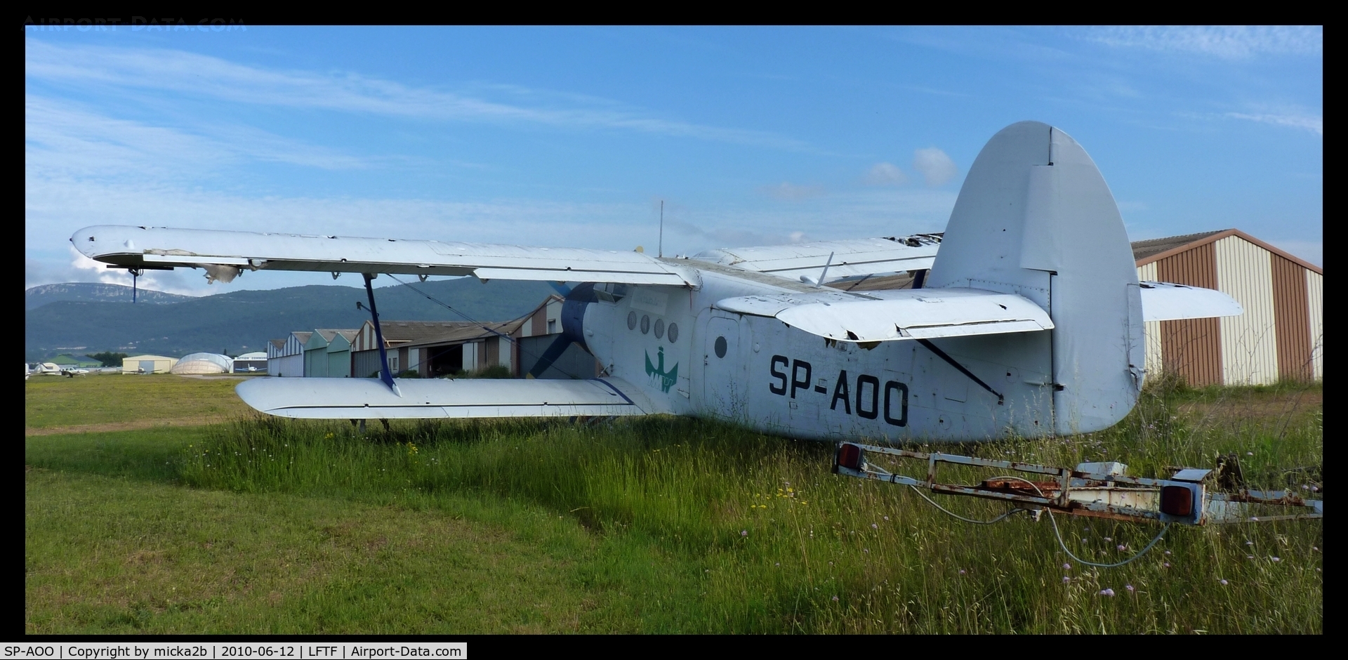 SP-AOO, 1969 Antonov An-2T C/N 1G108-65, Stored.