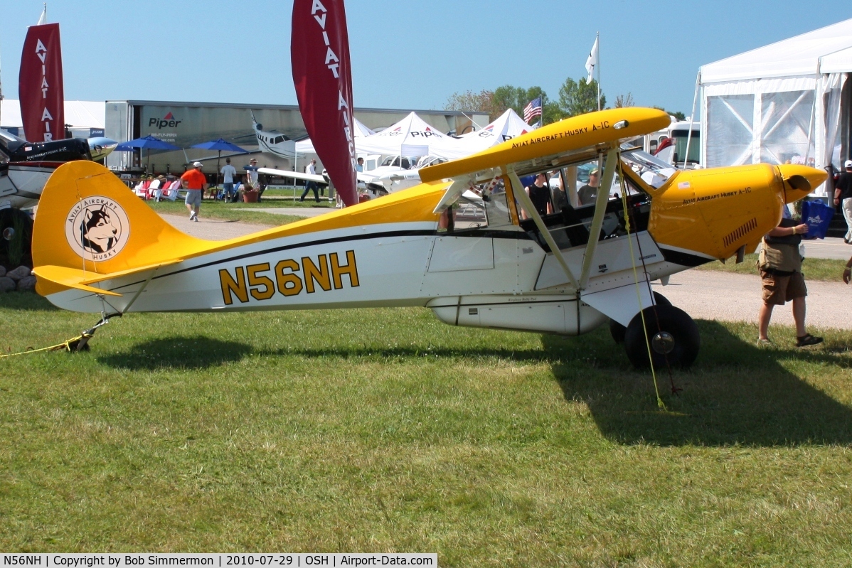 N56NH, Aviat A-1C-180 Husky C/N 3097, Airventure 2010 - Oshkosh, Wisconsin
