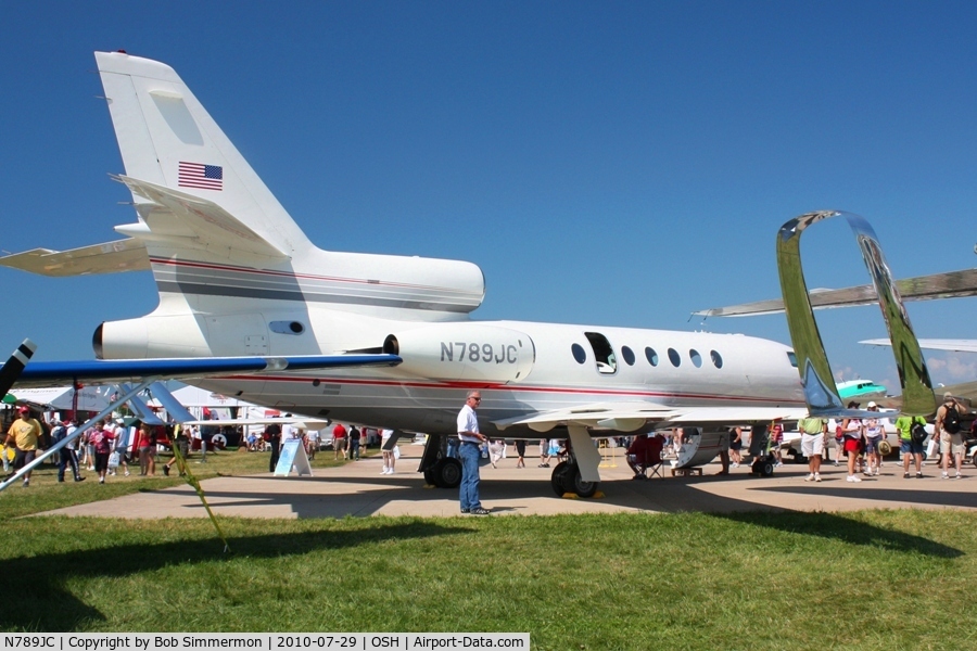 N789JC, 1982 Dassault Falcon 50 C/N 66, Airventure 2010 - Oshkosh, Wisconsin