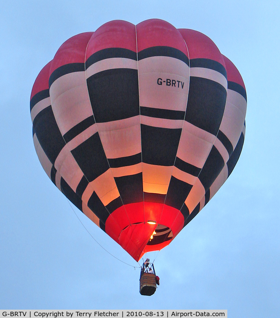 G-BRTV, 1989 Cameron Balloons O-77 C/N 2182, 1989 Cameron Balloons Ltd CAMERON O-77, c/n: 2182 at 2010 Bristol Balloon Fiesta