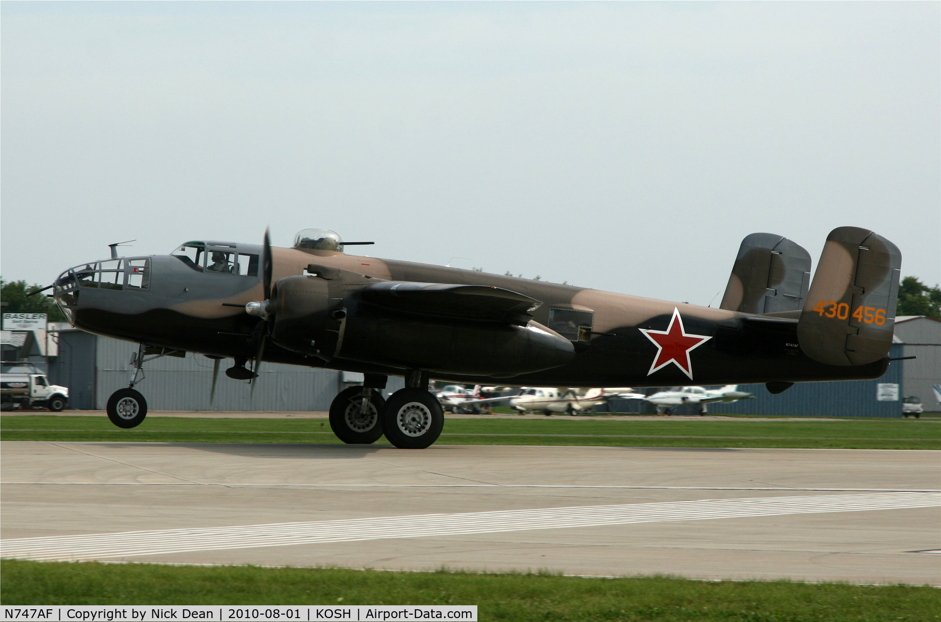 N747AF, 1944 North American B-25J Mitchell Mitchell C/N 108-33731, KOSH C/N 108-33731 not as posted, more bad info from the FAA database