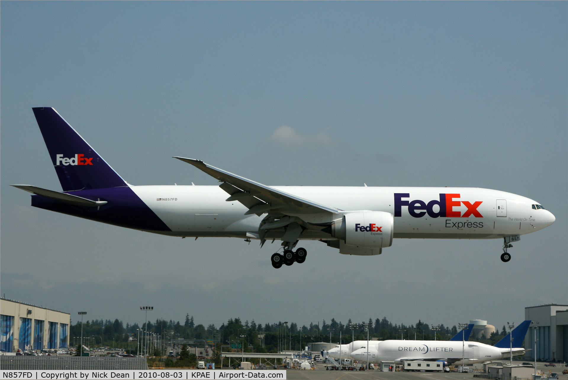 N857FD, 2010 Boeing 777-FS2 C/N 37728, KPAE