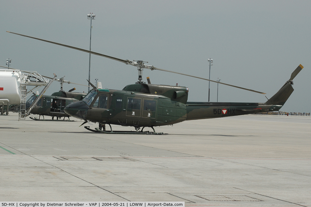 5D-HX, Agusta AB-212 C/N 5620, Austrian Air Force Bell 212