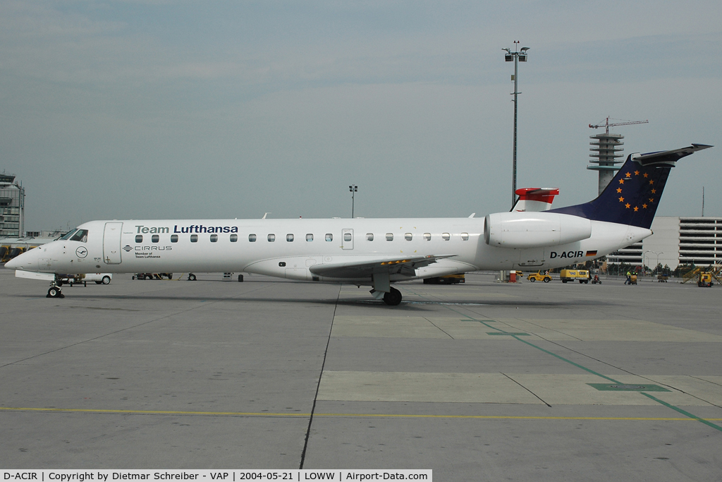 D-ACIR, 2000 Embraer EMB-145MP (ERJ-145MP) C/N 145230, Cirrus Embraer 145 in Team Lufthansa colors