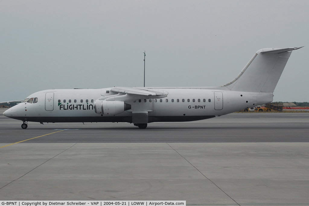 G-BPNT, 1989 British Aerospace BAe.146-300 C/N E3126, Flghtline Bae146