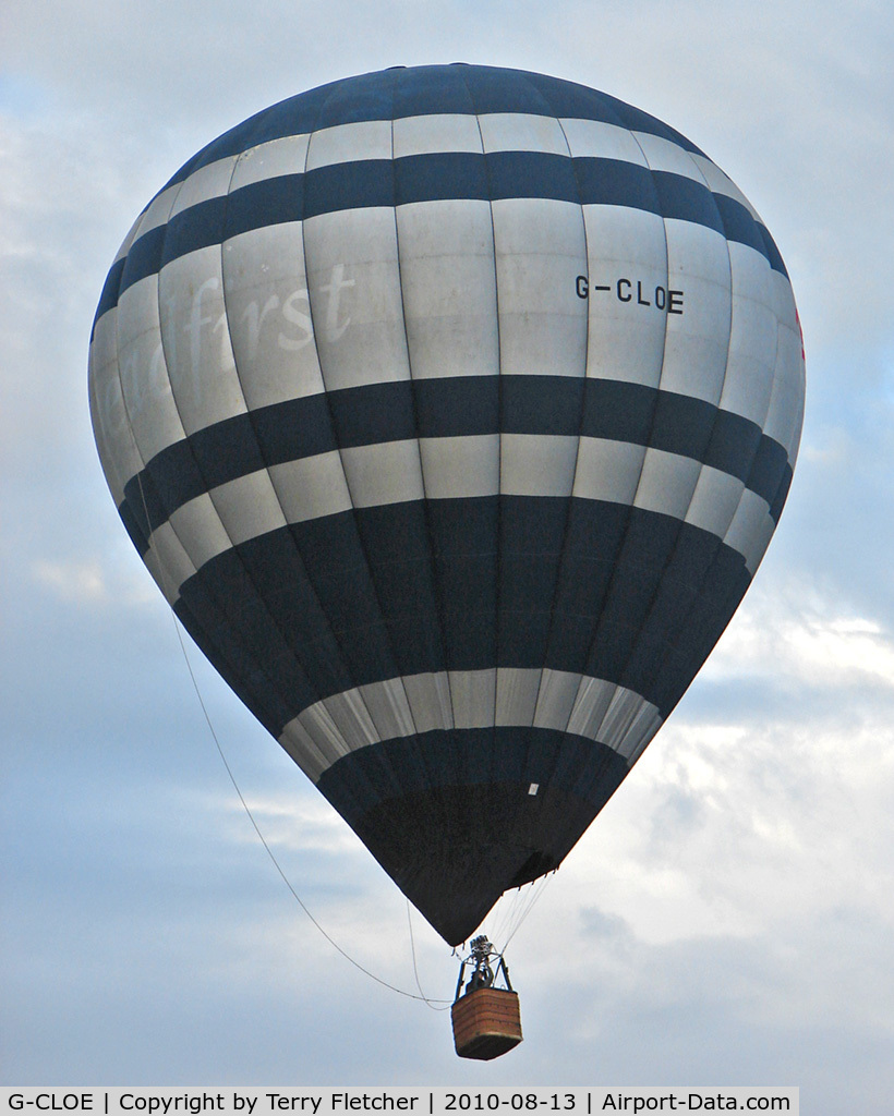 G-CLOE, 1996 Sky Balloons Sky 90-24 C/N 019, 1996 Sky Balloons Ltd SKY 90-24, c/n: 019 at 2010 Bristol Balloon Fiesta