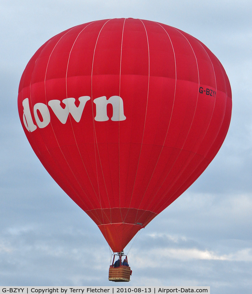 G-BZYY, 2001 Cameron Balloons N-90 C/N 10130, 2001 Cameron Balloons Ltd CAMERON N-90, c/n: 10130 at 2010 Bristol Balloon Fiesta