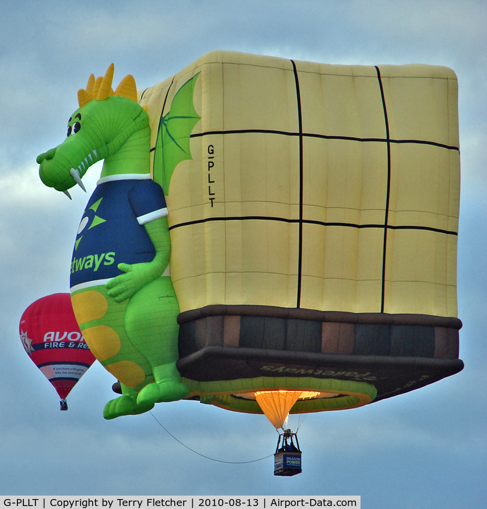 G-PLLT, 2010 Lindstrand LBL Box C/N 1308, LINDSTRAND BALLOONS LTD 
Type: LBL BOX 
Serial No.: 1308 
at 2010 Bristol Balloon Fiesta