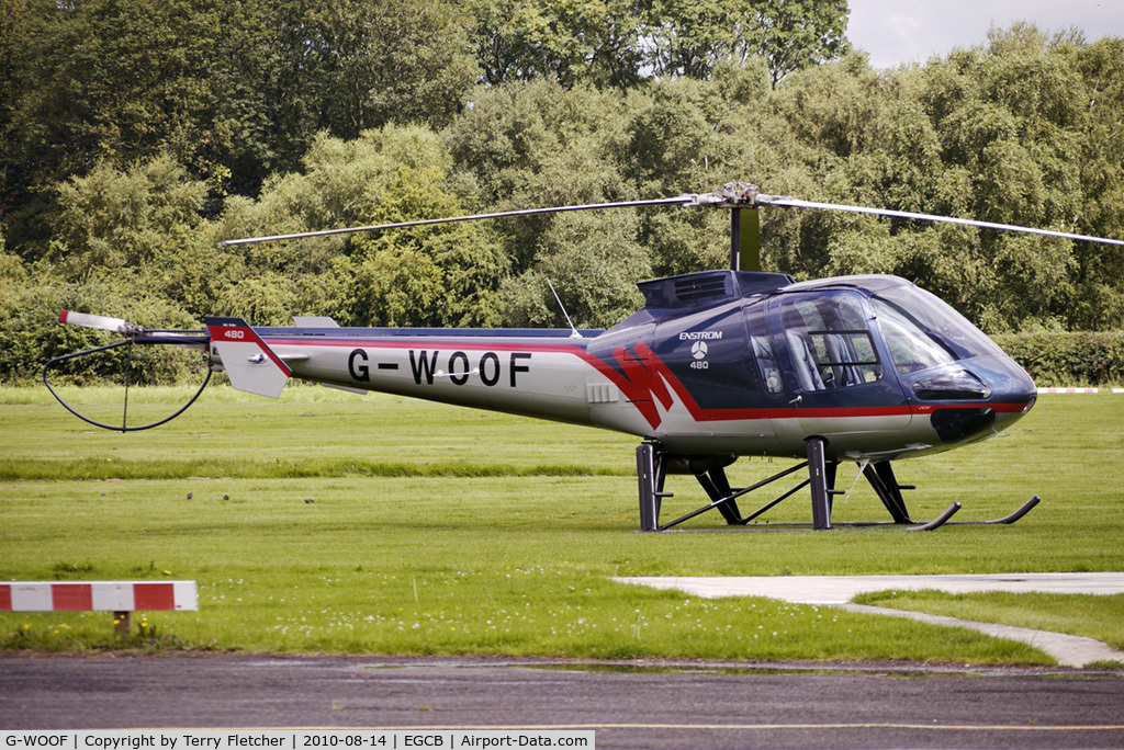 G-WOOF, 1998 Enstrom 480 C/N 5027, 1998 Enstrom Helicopter Corporation ENSTROM 480, c/n: 5027 at Barton Helicopter Fly-In