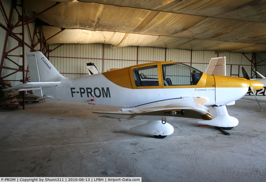 F-PROM, Oceanair TC-180 C/N Not found F-PROM, Inside one of the numbered hangars at LRH...