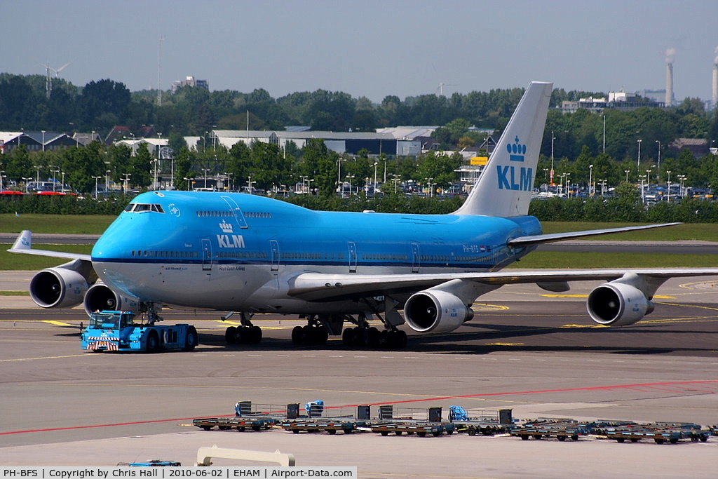 PH-BFS, 1996 Boeing 747-406BC C/N 28195, KLM Royal Dutch Airlines
