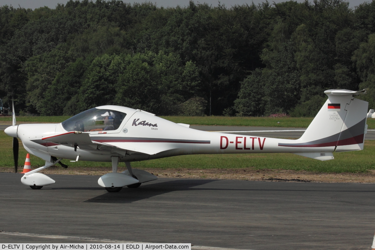 D-ELTV, Diamond DA-20A-1 Katana C/N 10319, Gemeinschaft für Luftsport Dinslaken, Diamond Katana DA 20