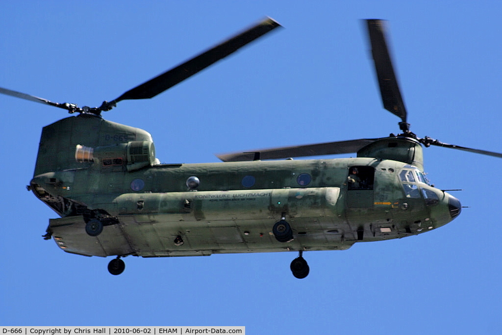 D-666, 1976 Boeing CH-47D Chinook C/N M.3666/NL-006, Royal Netherlands Air Force