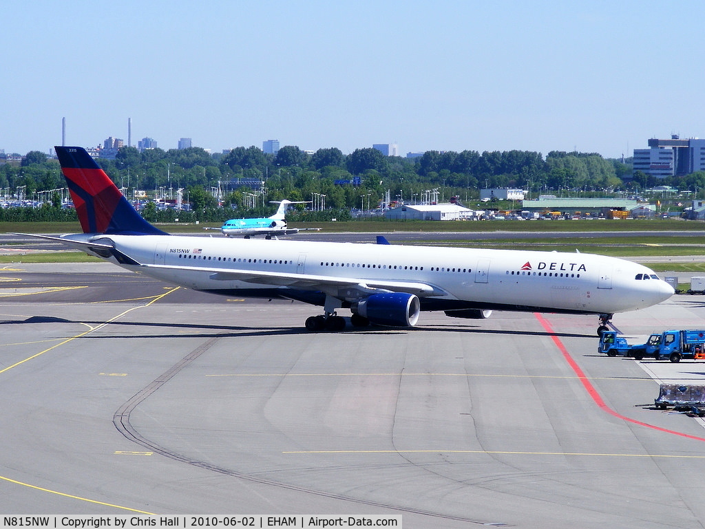 N815NW, 2007 Airbus A330-323X C/N 0817, Delta Airlines