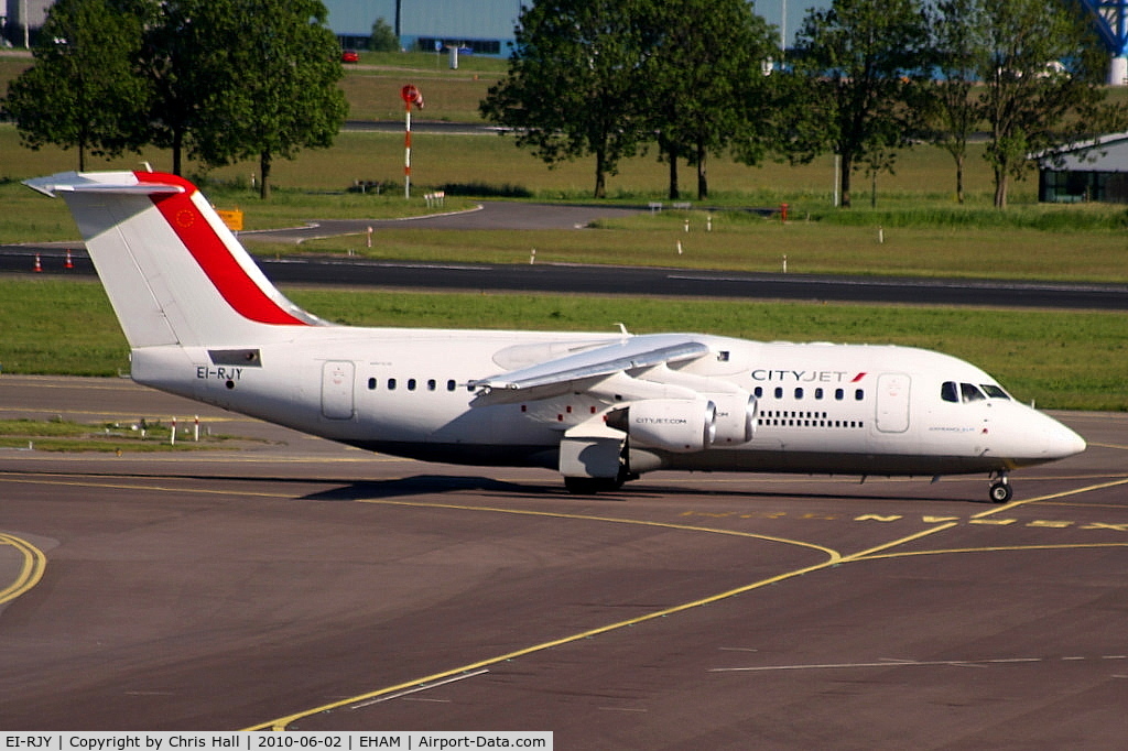 EI-RJY, 1997 British Aerospace Avro 146-RJ85 C/N E.2307, CityJet