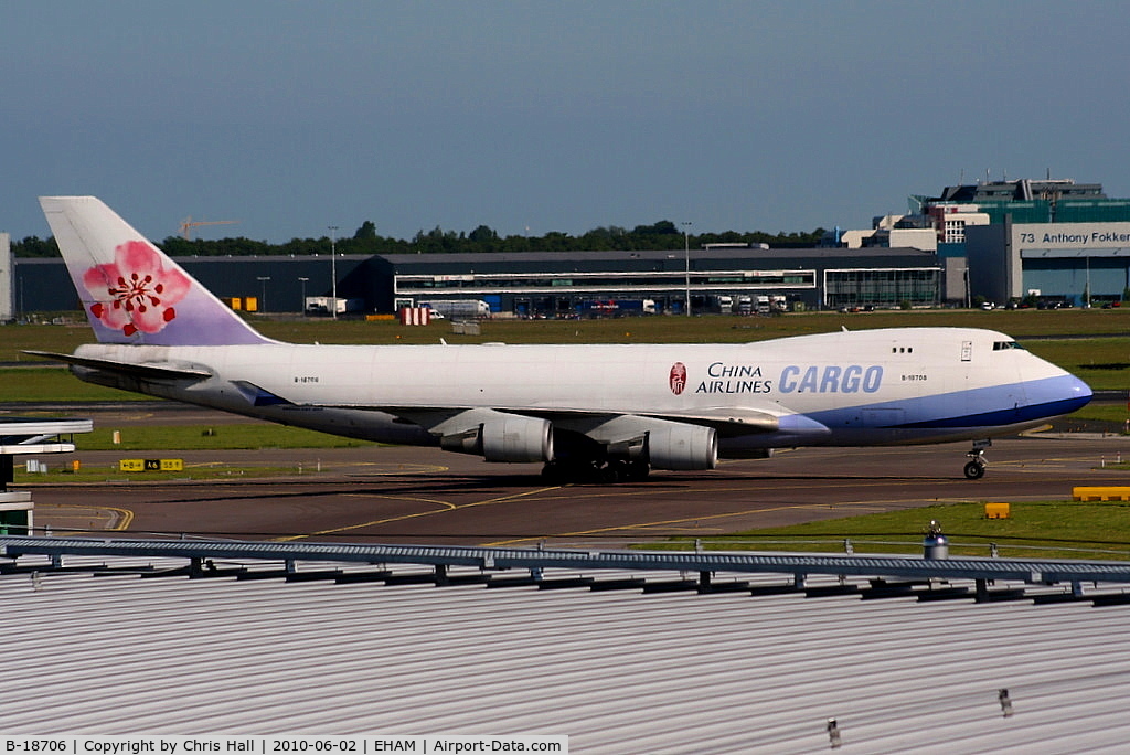B-18706, 2001 Boeing 747-409F/SCD C/N 30763, China Airlines Cargo