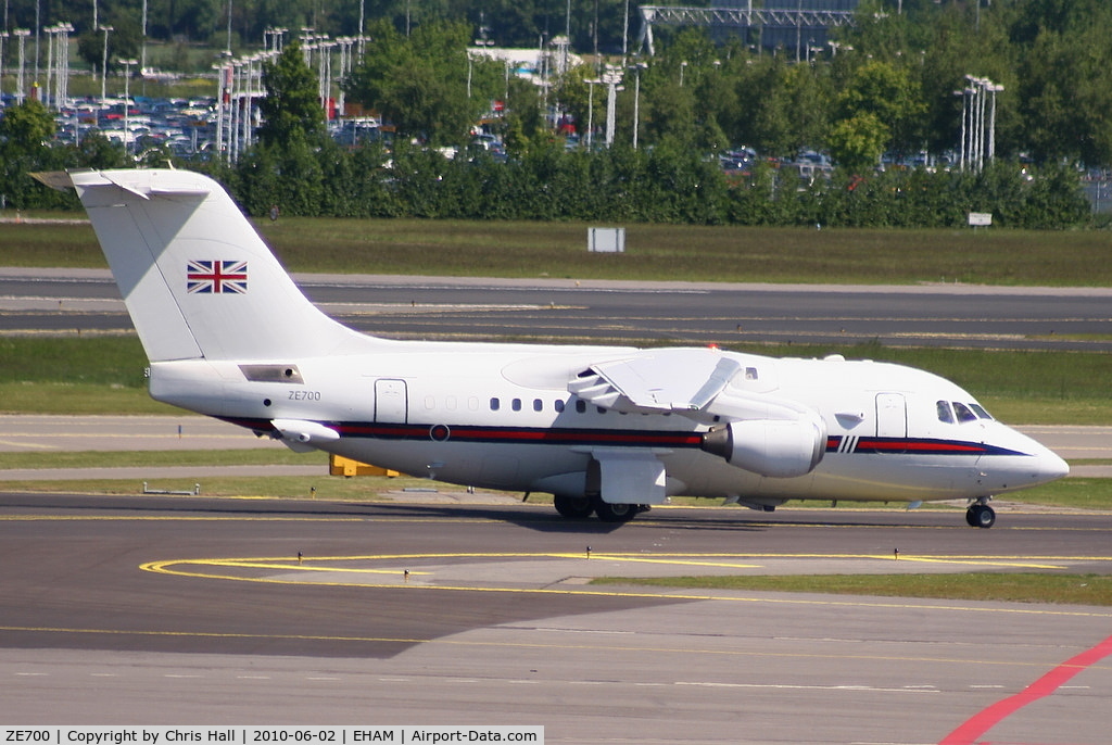 ZE700, 1984 British Aerospace BAe.146 CC.2 C/N E1021, RAF Queen's Flight