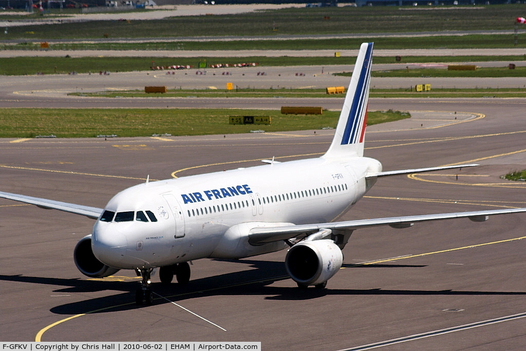 F-GFKV, 1991 Airbus A320-211 C/N 0227, Air France