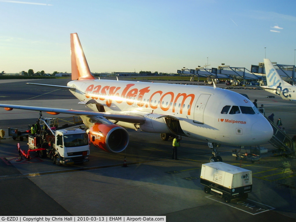 G-EZDJ, 2008 Airbus A319-111 C/N 3544, easyjet