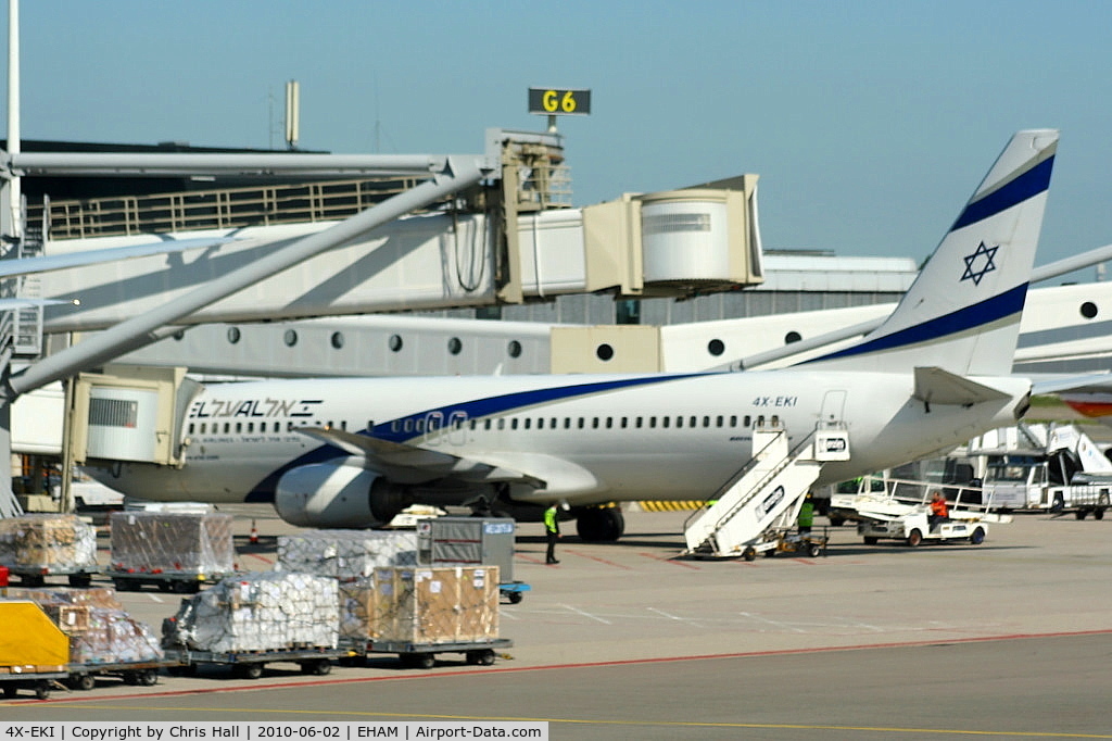4X-EKI, 1999 Boeing 737-86N C/N 28587, El Al Israel Airlines