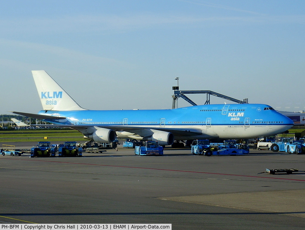 PH-BFM, 1992 Boeing 747-406BC C/N 26373, KLM Royal Dutch Airlines